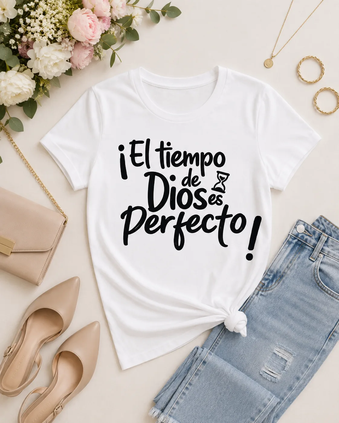 Blusa Dama “El Tiempo de Dios”
