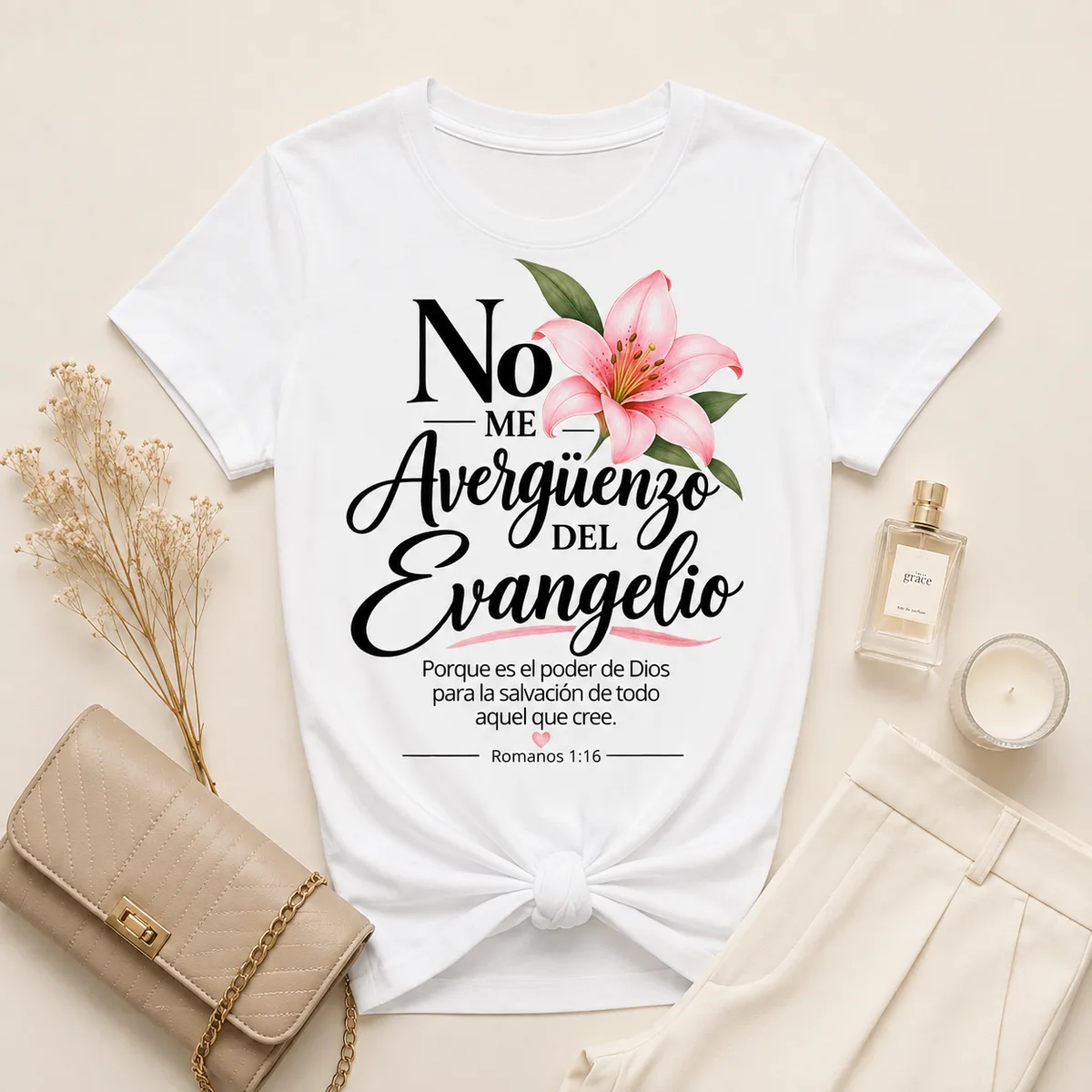 Blusa Dama “No me Avergüenzo del Evangelio”