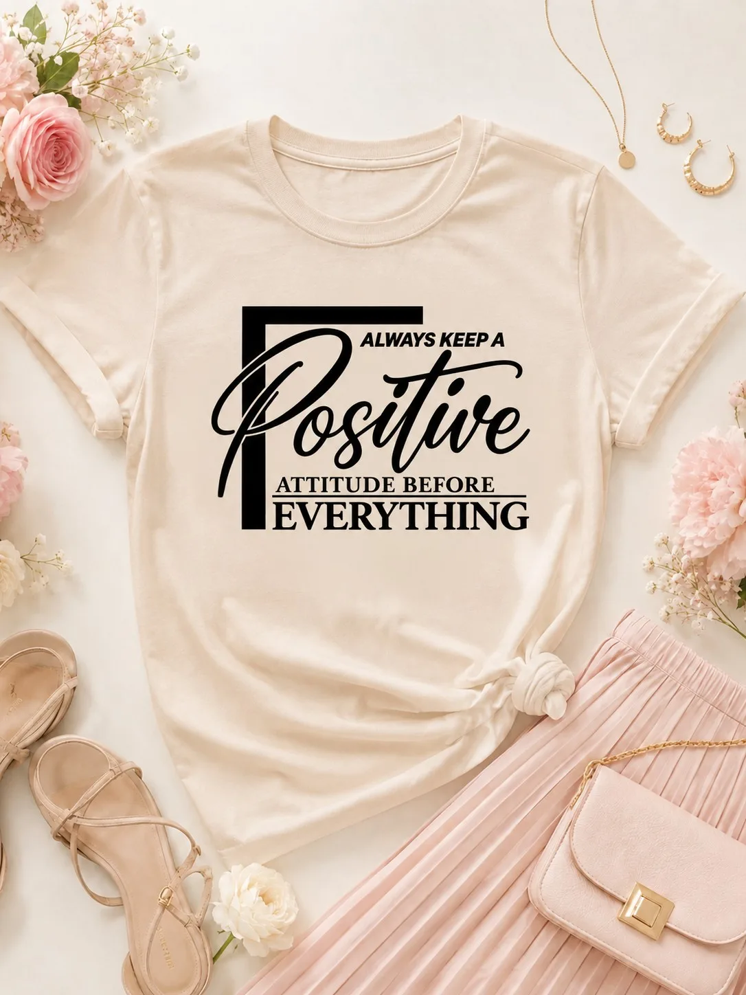Blusa Dama “Positive Attitude”