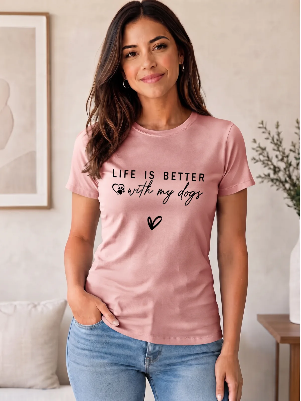 Blusa Dama “LIFE IS BETTER WITH MY DOG”