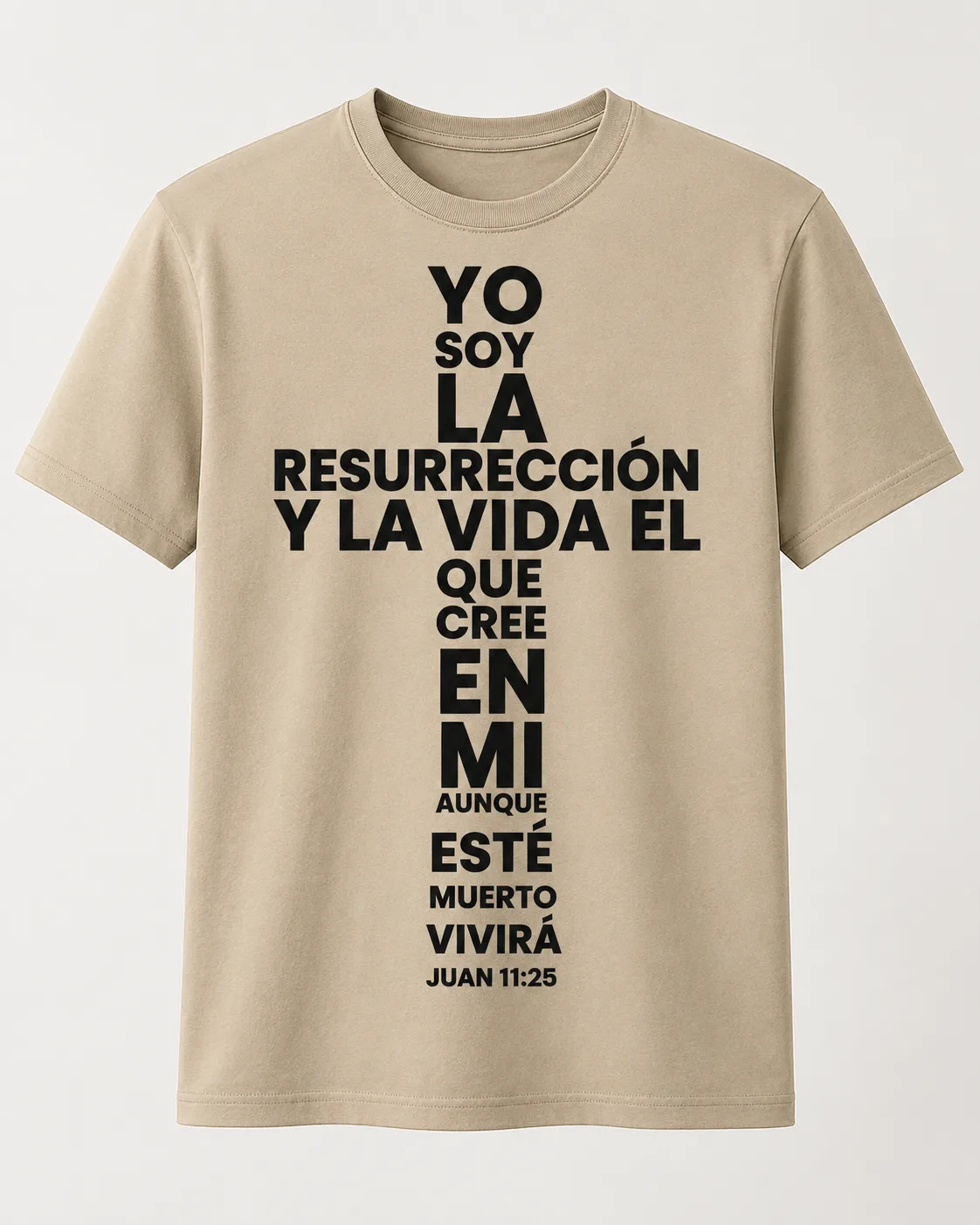 Camiseta Hombre Yo Soy la Resurrección y la Vida