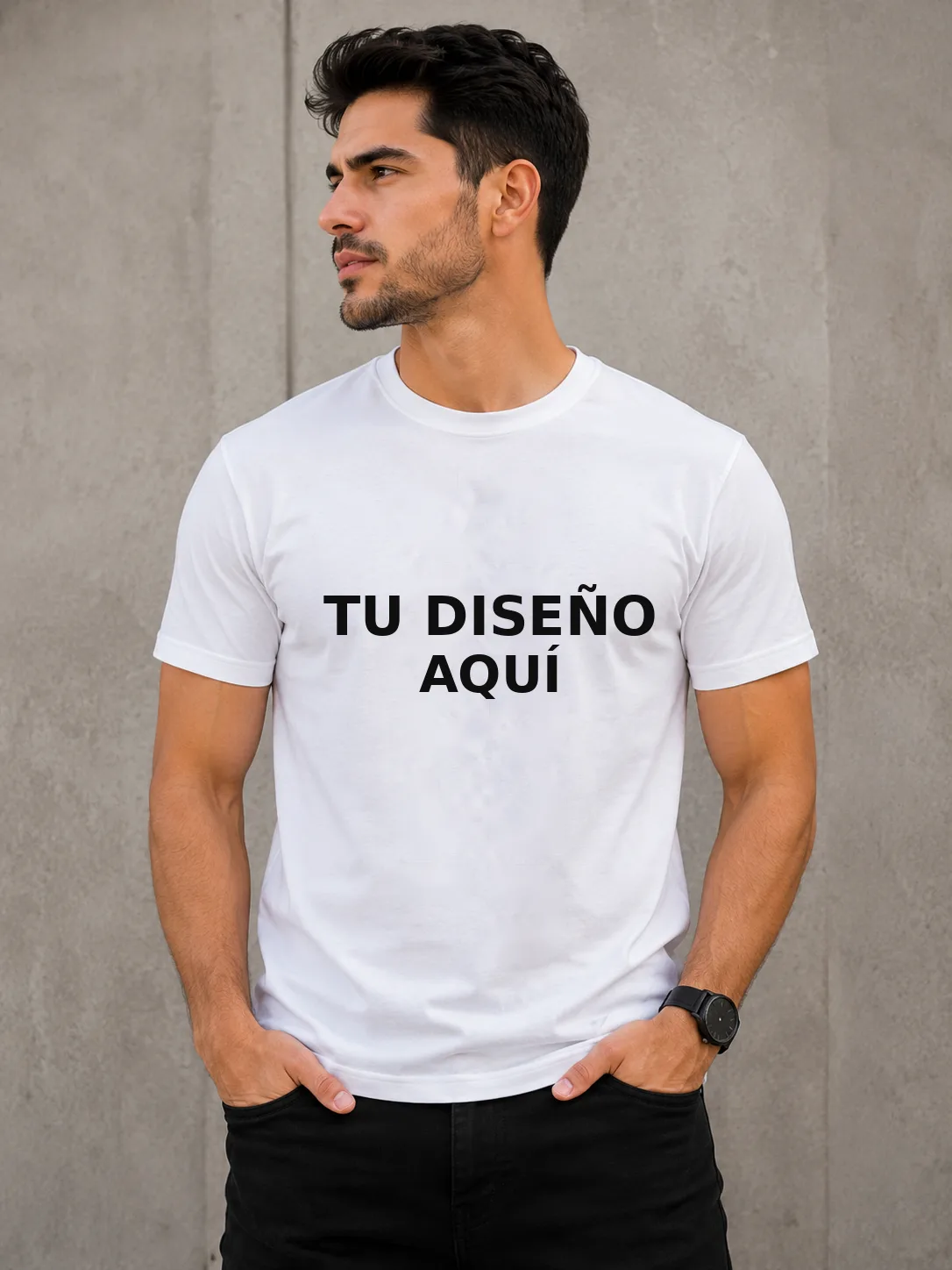 Camiseta Personalizada para Hombre – Envía Tu Propio Diseño