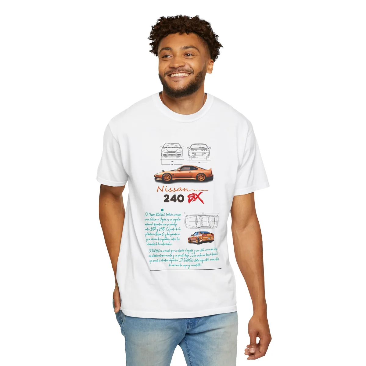 Camiseta Nissan 240SX – Diseño JDM Clásico