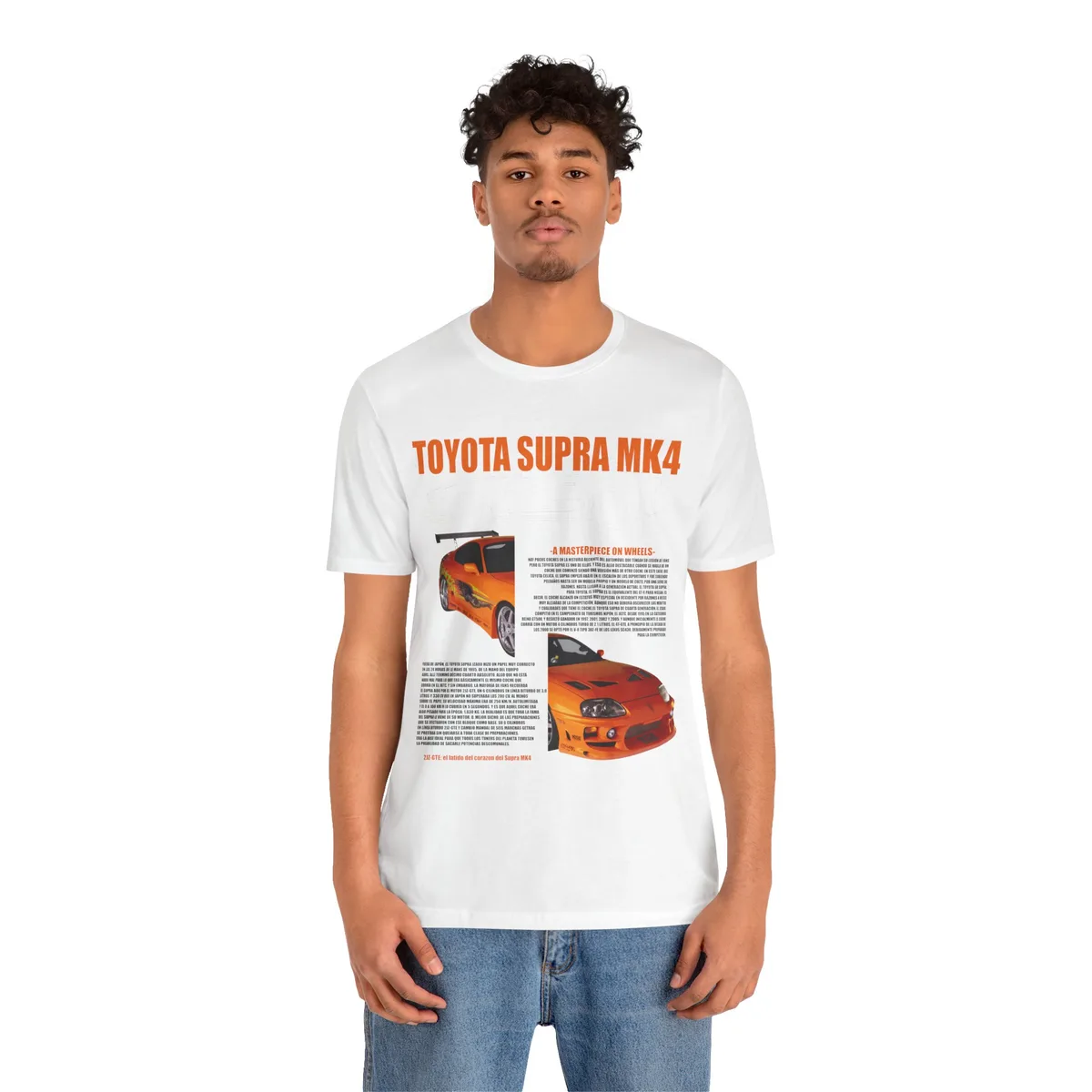 Camiseta Toyota Supra MK4 – Leyenda JDM