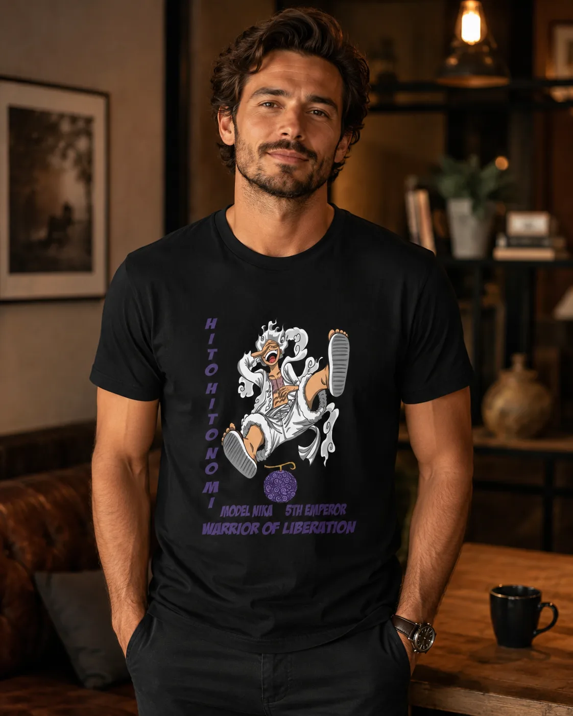 Camiseta Nika Negra