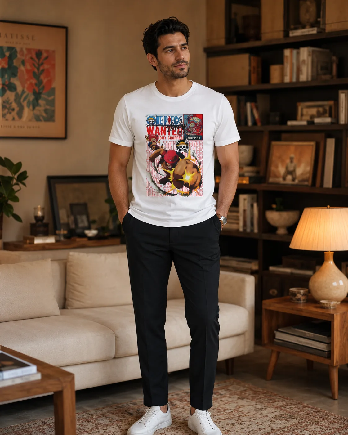 Camiseta Tony Chopper Blanca