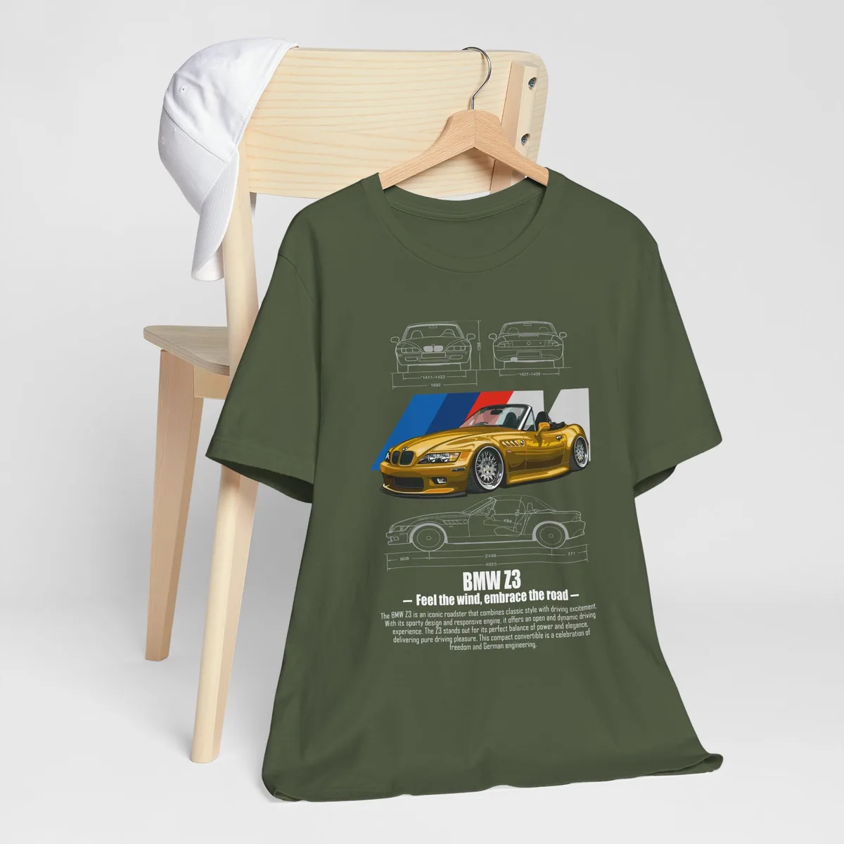 Camiseta BMW Z3 Roadster – Diseño Deportivo Clásico