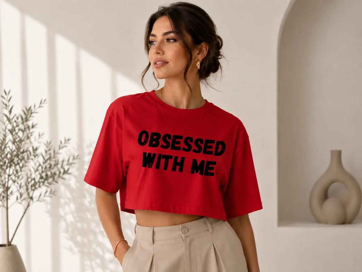 Crop Top Dama “Obsessed With Me”
