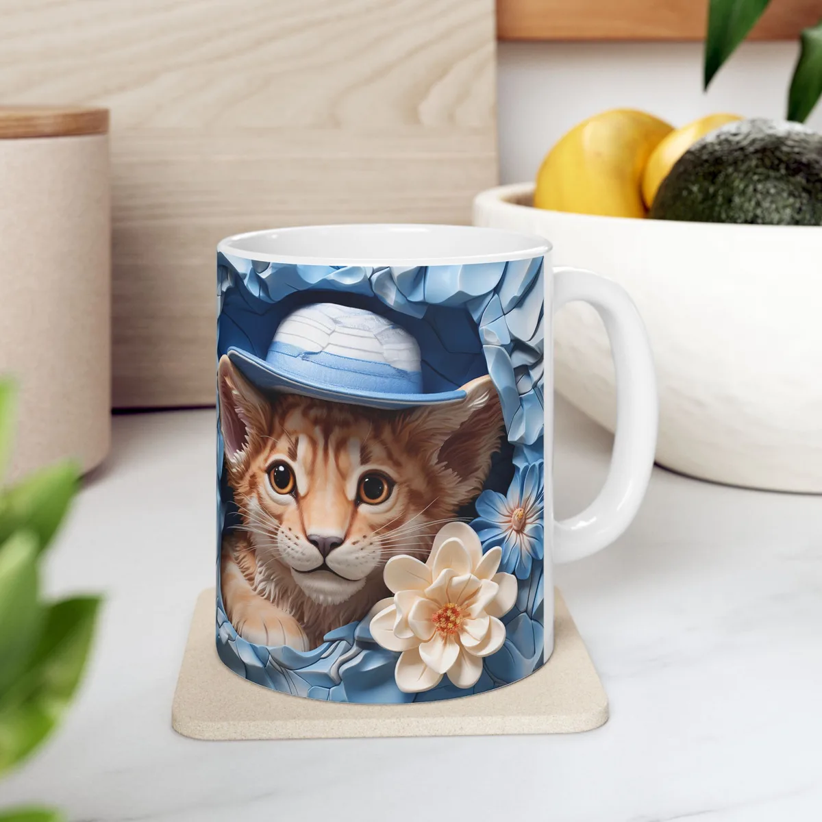 Taza Clásica Blanca