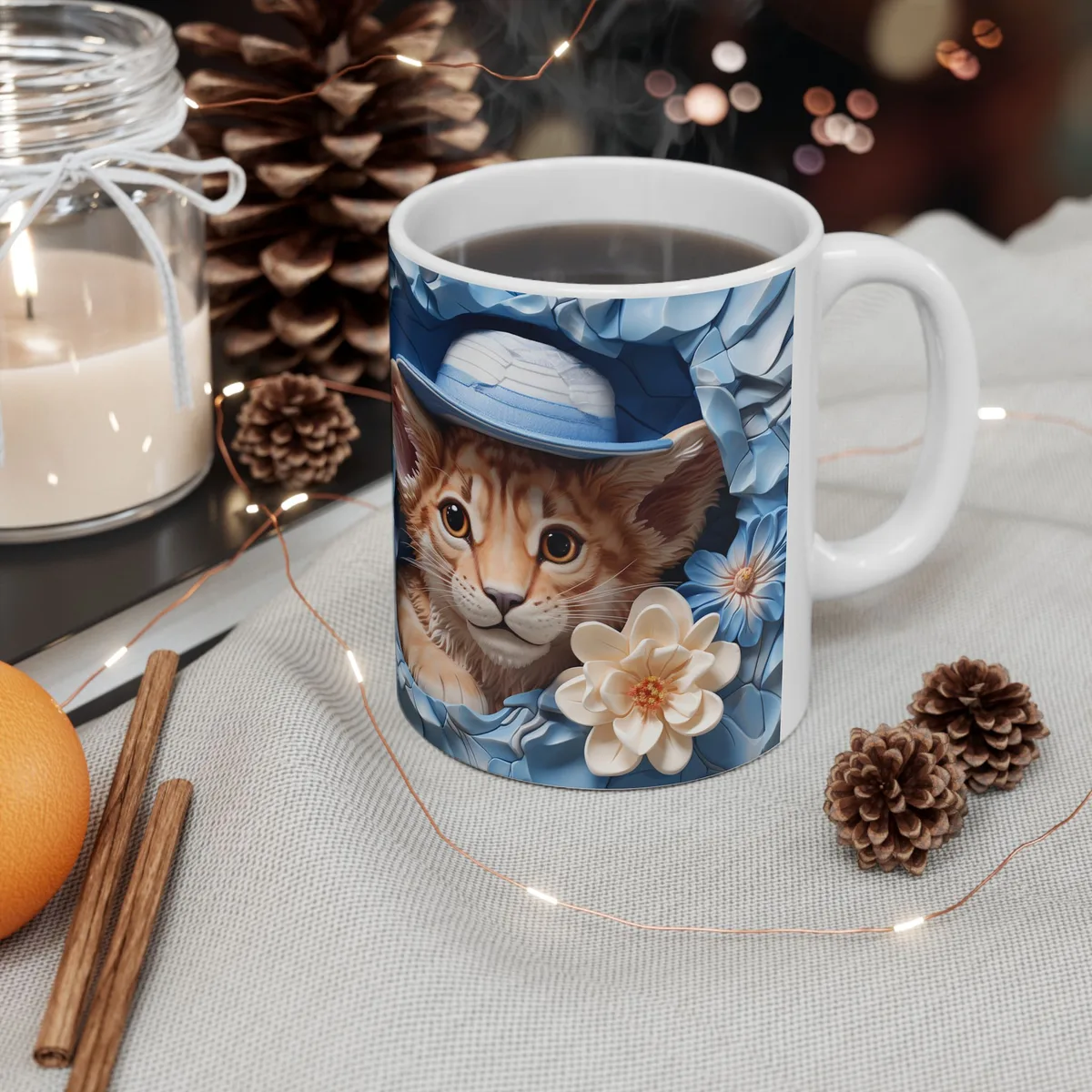 Taza Clásica Blanca