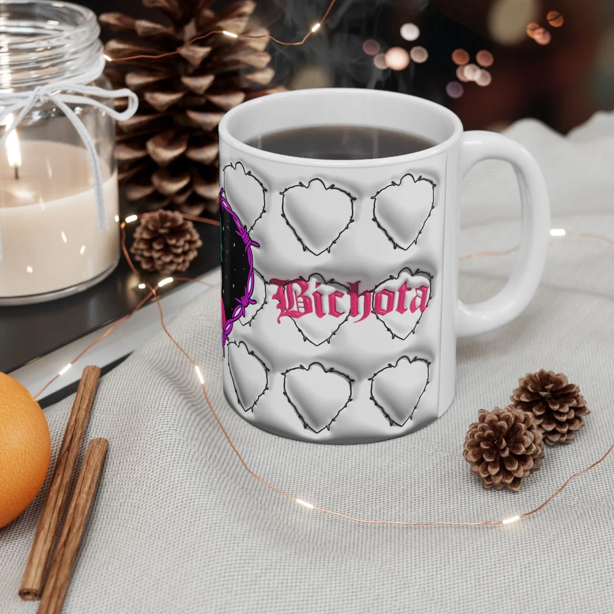 Taza "Bichota" – Diseño 3D