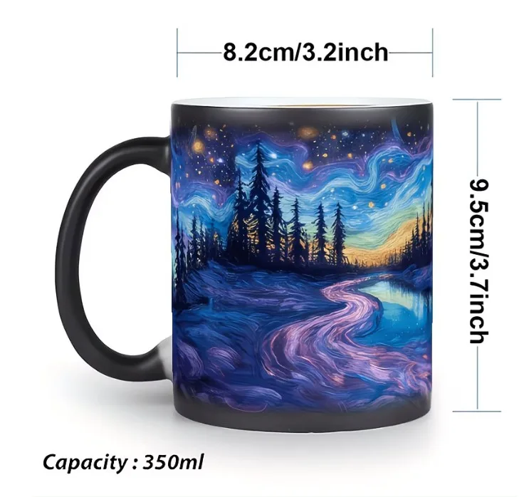 Taza Mágica Noche Estrellada