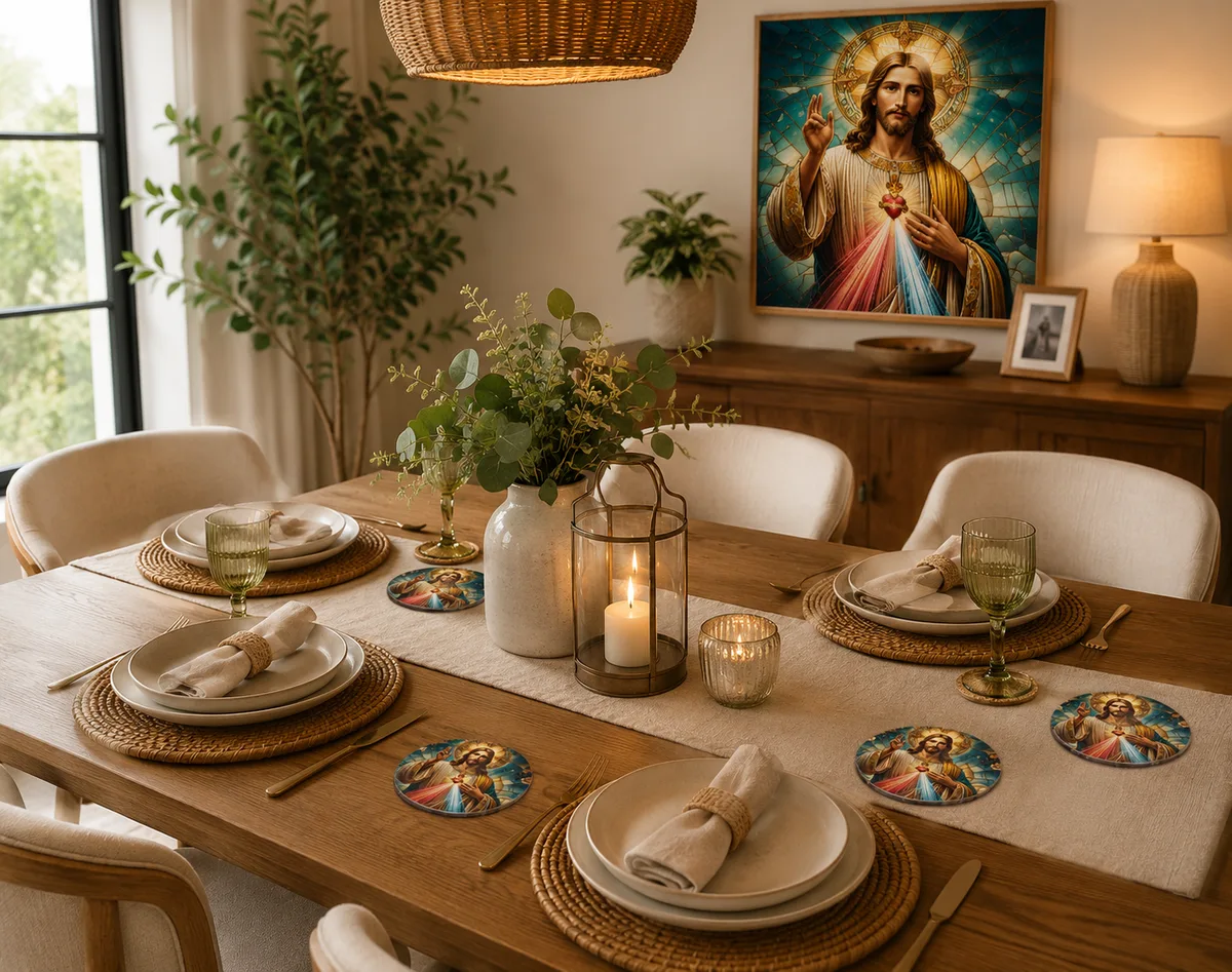 Posavasos Decorativo Jesús de la Divina Misericordia